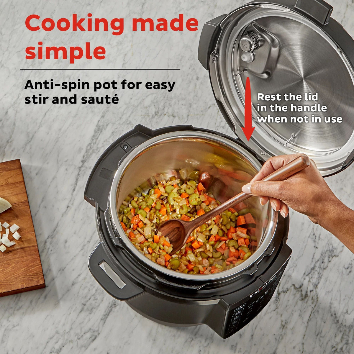 Instant Pot® 6QT RIO™ Multi-Cooker, Black