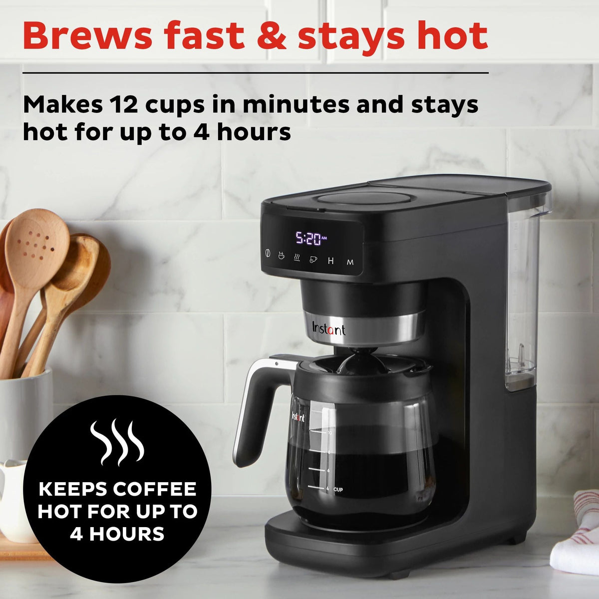 Instant Pot® Infusion Brew Plus 12-cup Coffee Maker