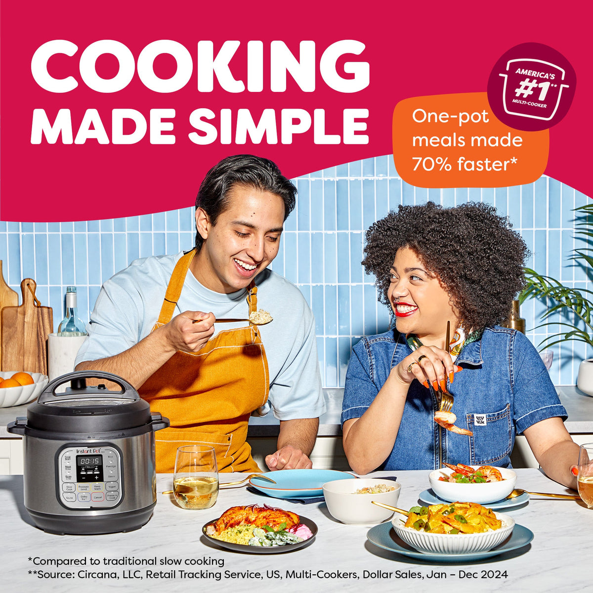 Instant Pot® Duo™ Mini 3QT Multi-Use Pressure Cooker
