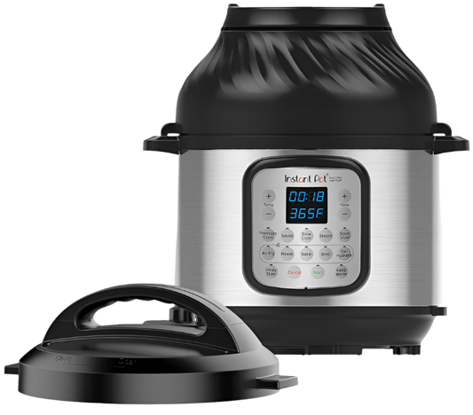 Instant Pot® Duo™ Crisp™ +  Air Fryer 8QT Multi-Use Pressure Cooker