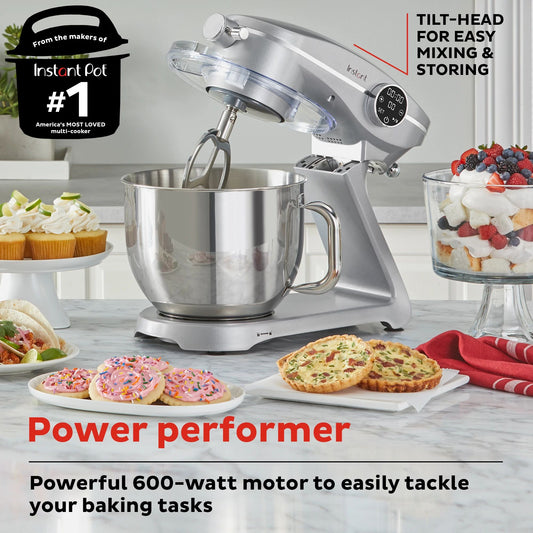 Instant Pot® 7.4QT Stand Mixer Pro Series, Silver