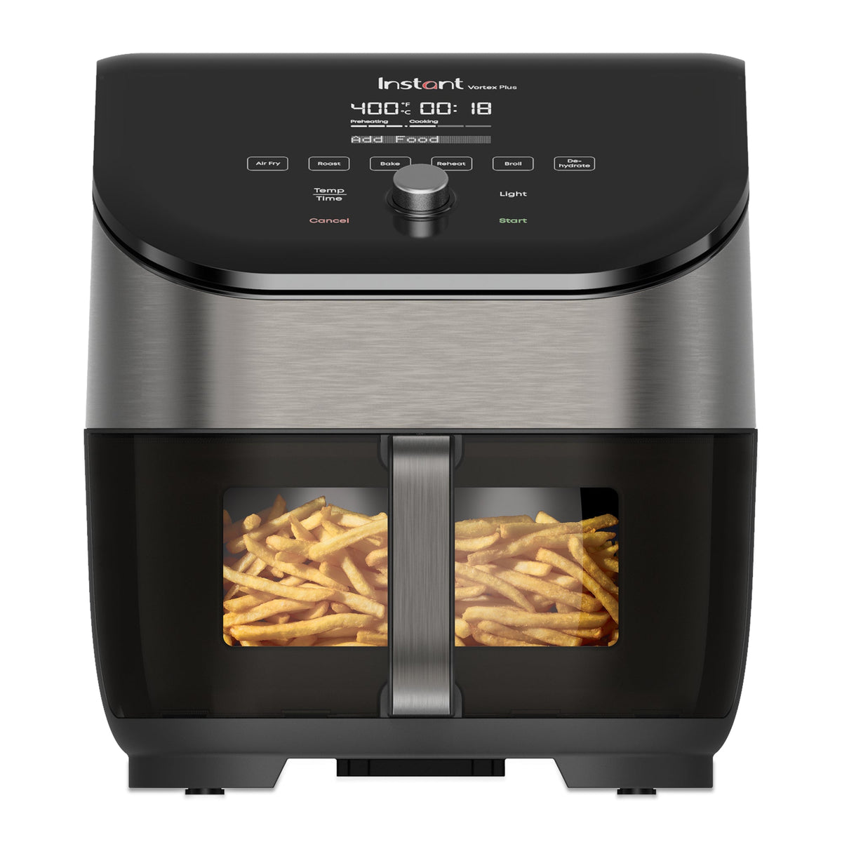 Instant Pot® Vortex® Plus 6QT Stainless Steel Air Fryer with ClearCook and OdorErase