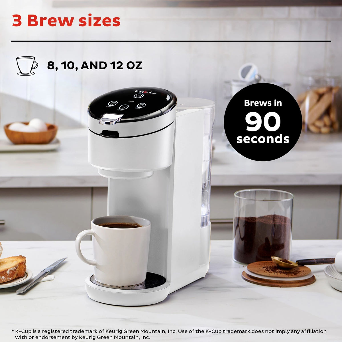 Instant™ Pot® Solo™ Single Serve Coffee Maker, White